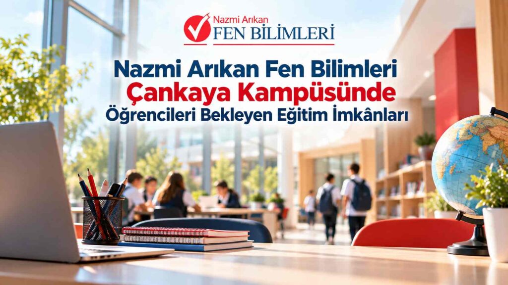 Nazmi Arıkan Fen Bilimleri Çankaya Kampüsünde Öğrencileri Bekleyen Eğitim İmkânları